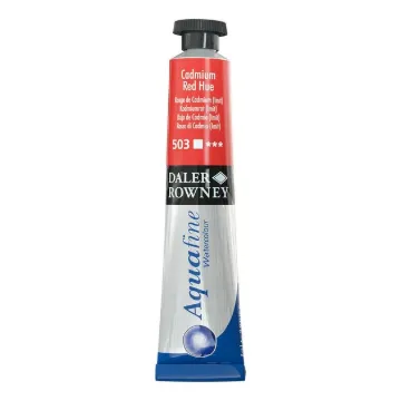 AQUAFINE WATER COLOR TUBE CAD-RED