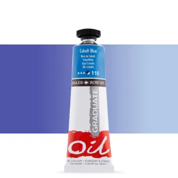 GRADUATE OIL 38ML COBALT BLUE
