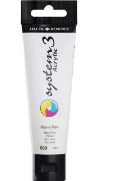 SYSTEM 3 ACRYLIC 59ML TITANIUM WHITE