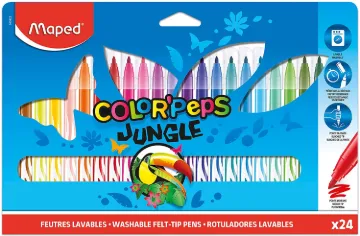 COLOR PEPS FELT TIP PEN JUNGLE 24 C