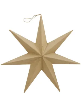 "Décopatch Decopatch Star to Hang 30cm, 5.3x30x30cm, Brown"