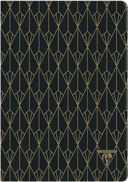 "Clairefontaine 192136C Neo Deco Autumn Winter Collection Thread Bound Notebook, 14.8 x 21 "