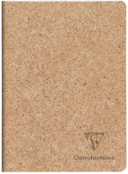 "Clairefontaine Cocoa Sewn Spine Notebook, A5, 48 Sheets, Lined"