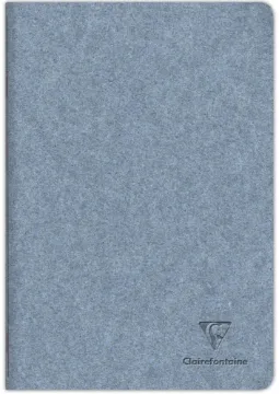 Clairefontaine 83515C Notebook Stitched Jeans and Cocoa 96 Pages 21 x 29.7 cm