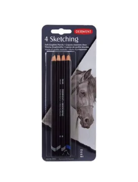 Derwent Water Soluble Sketching Pencil 4B