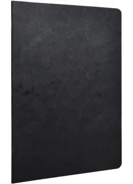 Clairefontaine 'Age Bag' Notebook, A4, Lined, 96 Pages - Black
