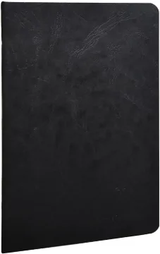 Clairefontaine 'Age Bag' Notebook, A5, Lined, 96 Pages - Black