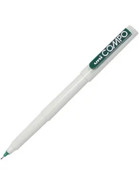 Uni-Ball Compo Ultra Fine MI-PIN115-GN 0.3mm Green