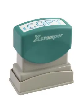 X-Stamper Copy Blue Pre Inked Stamp