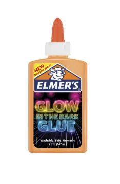 GLUE ELMERS GLOW IN THE DARK 5 OZ ORANGE