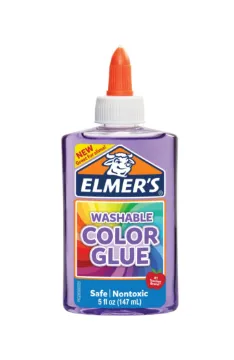 Elmers Transprent Glue Purple 5 Oz