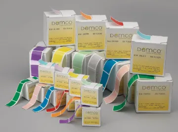 Colour-tinted Label Protector Dk Green 38 x 50mm Roll/250