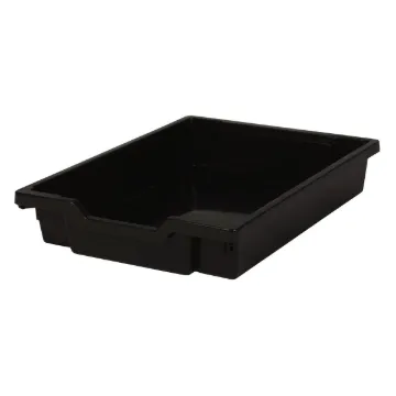 Shallow Tray, Jet Black