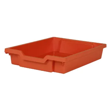 Shallow Tray, Tropical Orange