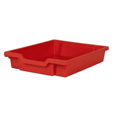 Shallow Tray, Flame Red