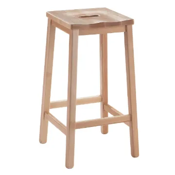 Traditional Wooden Lab Stool 610 x 370 x 370 mm