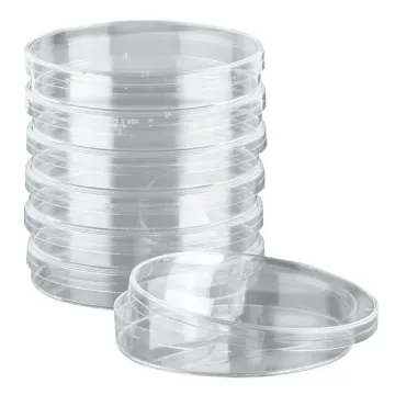 Petri Dishes, Polystyrene, Sterile, 55 mm, Pack 20