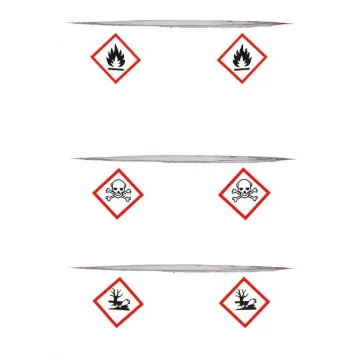 GHS-07, Harmful/Irritant, Hazard Tape