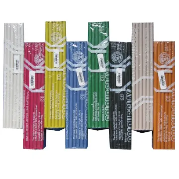 Colour Clay Modelling Material, Mixed Colours