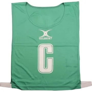 Gilbert Netball Bibs - Green - Large