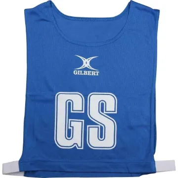 Gilbert Netball Bibs - Royal - Large