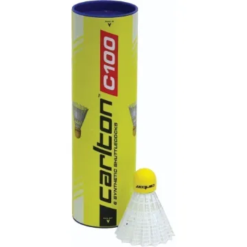 Carlton C100 Shuttlecocks - White - Medium