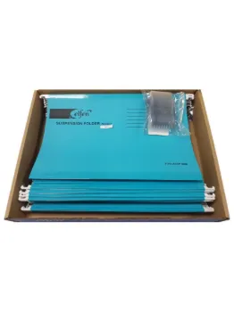 Elfen 927 Deluxe Suspension Folder Blue - Pack of 50