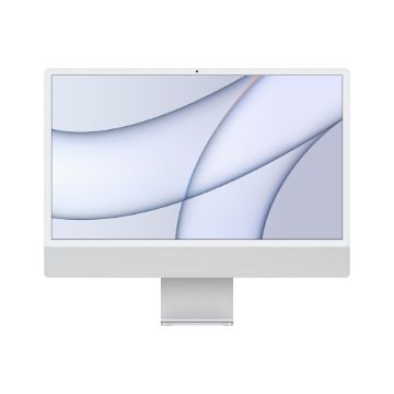 24-inch iMac with Retina 4.5K display: M1 chip with 8_core CPU & GPU, 512GB - Silver - MGPD3AB/A