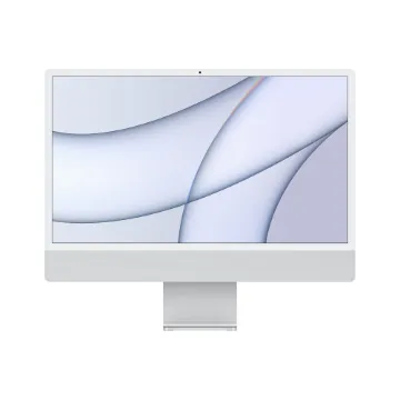 24-inch iMac with Retina 4.5K display: M1 chip with 8_core CPU & GPU, 512GB - Silver - MGPD3AB/A