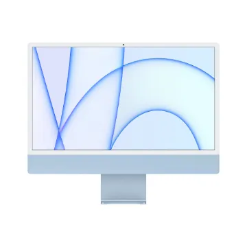 24-inch iMac with Retina 4.5K display: M1 chip with 8_core CPU & GPU, 512GB - Blue - MGPL3AB/A