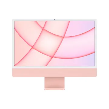 24-inch iMac with Retina 4.5K display: M1 chip with 8_core CPU & GPU, 256GB - Pink - MGPM3AB/A