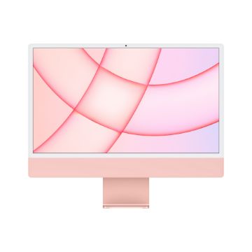 24-inch iMac with Retina 4.5K display: M1 chip with 8_core CPU & GPU, 512GB - Pink - MGPN3AB/A