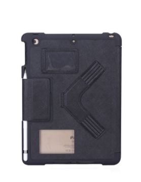 NK NutKase w/ Stylus Holder for iPad 10.2" (7th/8th/9th Gen Gen) - Black - NK114B-EL-SHM