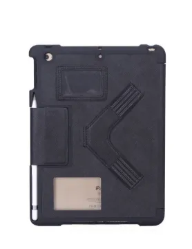 NK NutKase w/ Stylus Holder for iPad 10.2" (7th/8th/9th Gen Gen) - Black - NK114B-EL-SHM