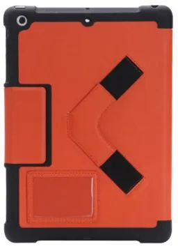 NK NutKase w/ Stylus Holder for iPad 10.2" (7th/8th/9th Gen Gen) - Orange - NK114O-EL-SHM