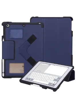 NK NutKase w/ Stylus Holder for iPad 10.2" (7th/8th/9th Gen Gen) - Royal Blue - NK114RB-EL-SHM