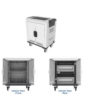 M2 charging & Synchronization cart 32 bays USB - MM-ABB-003-2