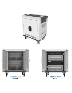 M2 charging & Synchronization cart 32 bays USB - MM-ABB-003-2
