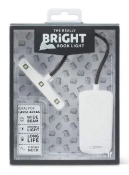 The Really Bright Book Light - White