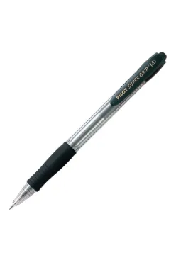PILOT GRIP BALL PEN BLACK MEDIUM