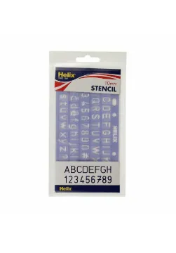 Helix 10mm Lettering stencil