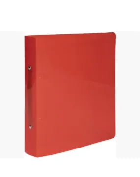 Exacompta 'Crystal' A5 Ring Binder (2x30mm Ring) - Assorted Colors