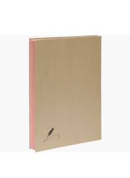 Exacompta Forever Recycled Signature Book 20 sections- Brown Kraft