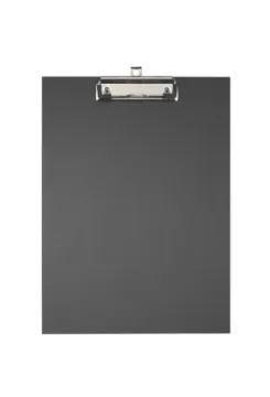 Exacompta clipboard A4 black cardboard laminated