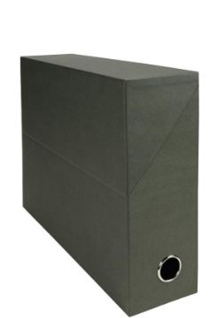 Exacompta Economic Transfer Boxes, 90 mm spine, A4 - Dark Green