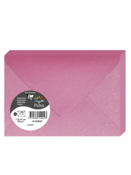 Clairefontaine- Pollen Glitter Envelopes (PK20)- Lollipop