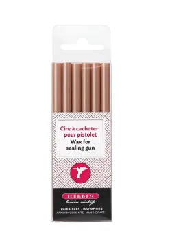 7mm silicone wax gun sticks. 6 rose gold bars.