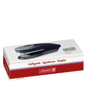 Brunnen Plastic Stapler, Black 24/6