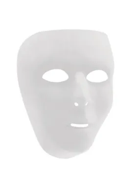 White Face Mask