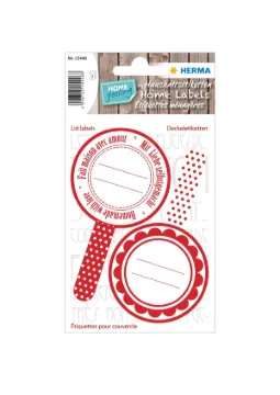 Herma Kitchen Stickers  Labels for Lid.